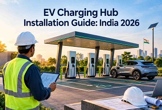 Commercial EV Charging Hub Installation Guide in India 2026